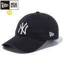 ニューエラ NEW ERA キャップ キッズアジャスタブル Youth 9TWENTY ニューヨーク・ヤンキース ブラック × ホワイト 帽子 CAP クロスストラップ 定番アイテム ユース ジュニア キッズ 小物 グッズ ウエアアクセサリー 13574987