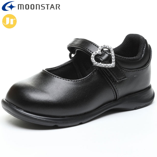 ムーンスター MOONSTAR フォーマルシューズ 子供靴 ジュニア キッズ CARROT CR C2093 ブラックスムース 2E メリージェーンタイプ シューズ 用品 用具 12172547