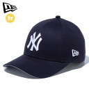 ニューエラ カジュアル キャップ ジュニア Youth 9FORTY ニューヨーク・ヤンキース NEW ERA 13565778 ネイビー 帽子 型崩れしにくいクラシックなシルエット アジャスタブル仕様