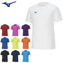 ネコポス ミズノ スポーツアウエア Tシャツ MIZUNO 32MAA156 半袖シャツ シンプルなロゴ スタンダートシルエット ジュニアサイズにも対応 トレー...