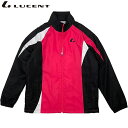 LUCENT ルーセント テニス バドミントン メンズ レディース Uni ウォーマーシャツ XLW4941 ピンク 長袖 ジップジャケット 防寒 蓄熱保温 男...