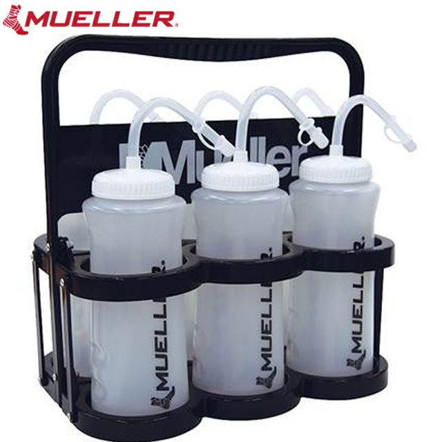 ミューラー Mueller スポーツボトル ウォーターボトル ボトルキャリー ブラック Mueller ウォーターボトルを6本収納できる専用キャリー 用品 小物...