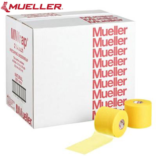 ミューラー Mueller Mラップ カラー ビッグゴールド 130706 48個入り テーピング アンダーラップ ラテックスフリー スポーツケア用品