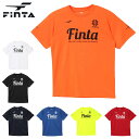 ネコポス フィンタ スポーツウエア プラクティスTシャツ FINTA FT8706 半袖シャツ 吸水速乾 シンプルなロゴプリント ドライ素材 サッカー フットサ...