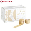 ミューラー Mueller Mテープ チームカラー 幅38mm 32個入り ベージュ 130827 テーピング 非伸縮コットンテープ スポーツケア用品