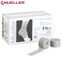 ミューラー Mueller Mテープ チームカラー 幅38mm 32個入り グレー 130829 テーピング 非伸縮コットンテープ スポーツケア用品