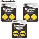 スニーカーボール Sneaker Balls ハッピーフィート イエロー アソートパック 2個入り 21572 フレッシュ＆グリーンの香り 芳香 消臭剤 靴 シューズ バッグ ロッカー 部活