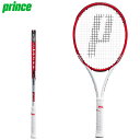 プリンス テニス ラケット 硬式 ビースト マックス 100(275g) prince 7TJ160 ビーストレッド×ホワイト 27インチ フレームのみ(ストリ...