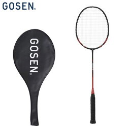 ゴーセン バドミントン ラケット LEGENDARY 30F レッド GOSEN MBL30FBR 入門＆レジャー用ラケット ガット張り上げ済 初心者に最適 アウトドア