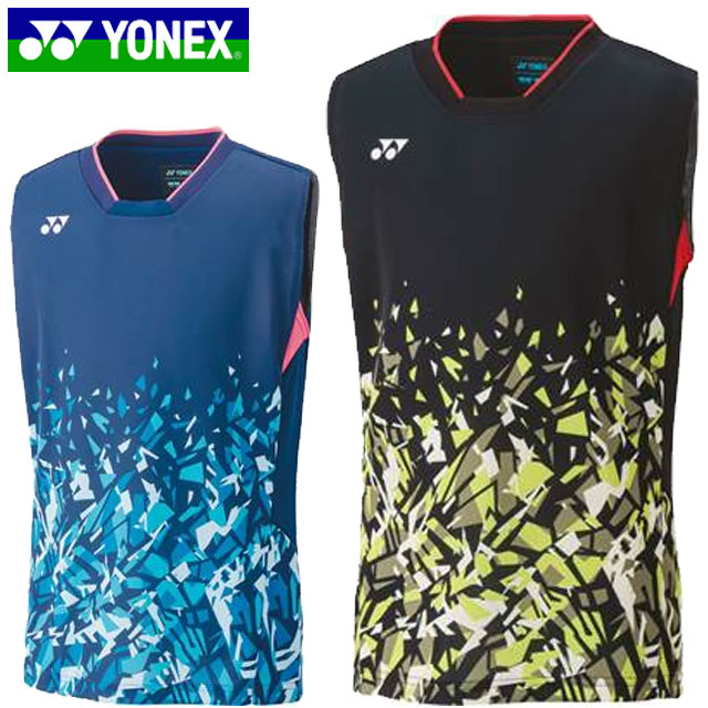 ネコポス ヨネックス YONEX ノースリーブシャツ ジュニアゲームシャツ 袖無し ノースリーブ トップス ウエア アパレル 服 UVカット 吸汗速乾 制電 ジュニア キッズ テニス 10520J