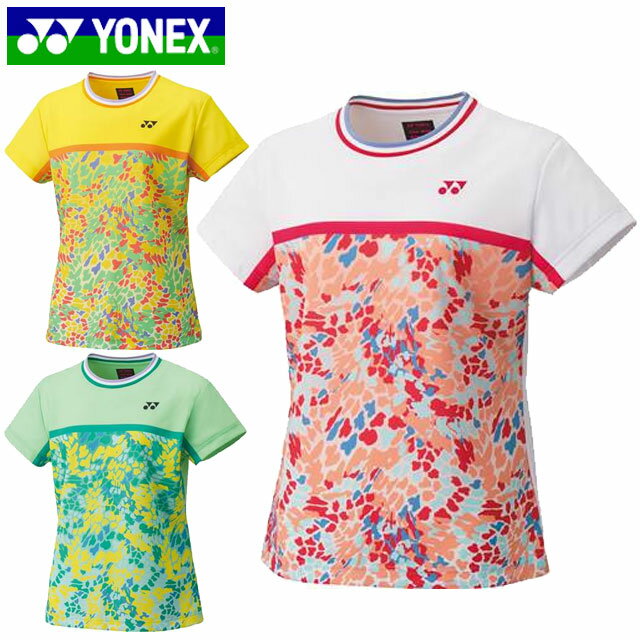 ネコポス ヨネックス YONEX シャツ ウィメンズゲームシャツ 半袖 ショートスリーブ トップス ウエア アパレル 服 ベリークール 再生ポリエステル UVカット 吸汗速乾 制電 レディース テニス 20734