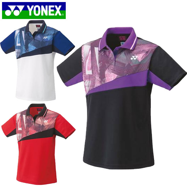 ネコポス ヨネックス YONEX シャツ ウィメンズゲームシャツ 半袖 ショートスリーブ トップス ウエア アパレル 服 ベリークール 再生ポリエステル UVカ...