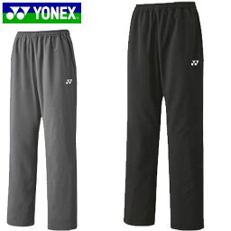 ヨネックス YONEX ロングパンツ ユニウォームアップパンツ 長ズボン ボトムス ウエア アパレル 服 再生ポリエステル UVカット 吸汗速乾 制電 メンズ レディース ユニセックス テニス 60141