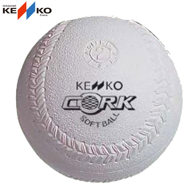 ナガセケンコー NAGASE KENKO ボール ゴム・ソフトボール 検定2号 1ダース ソフトボール 2OS562