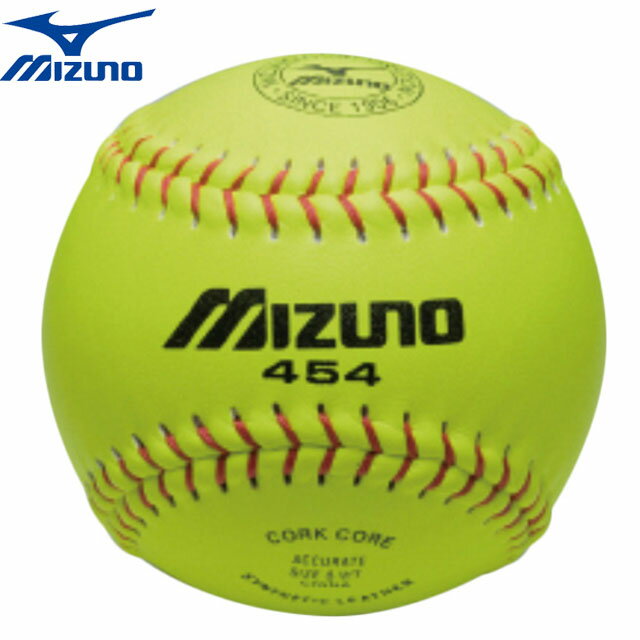 ミズノ MIZUNO ミズノ170 革ソフトボール 試合球1ダース 12個 用品 用具 ソフトボール 1BJBS170