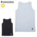 ネコポス コンバース スポーツウエア ジュニア ガールズ ゲームインナーシャツ CONVERSE CB431701 ノースリーブ アンダーシャツ ブラストッパー付き 吸汗速乾 優れた防透性 バスケットボール ミニバス クラブ トレーニングウエア