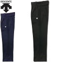 デサント DESCENTE ロングパンツ コーチングスラックス COACHING SLACKS 長ズボン ボトムス ウエア アパレル 服 吸汗 速乾 ネイビー ブラック マルチスポーツ DMC1030P