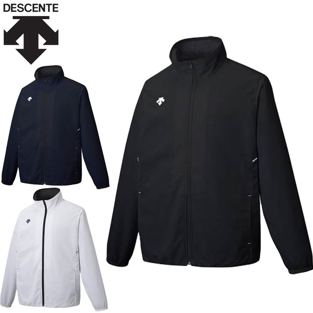 デサント DESCENTE ジャケット ウインドブレーカージャケット ベンチレーション アウター 上着 ジャンパー ウエア アパレル 服 保温 再帰反射 ランニング ブラック ネイビー ホワイト メンズ レディース ユニセックス マルチスポーツ DTM3310