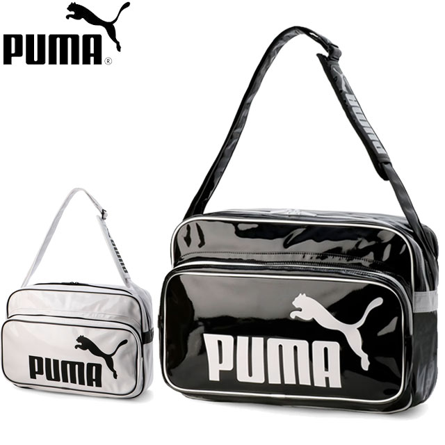 プーマ PUMA ショルダー バッグ ユニセックス トレーニング PU ショルダー L 34L 独特な光沢感があるPU メンズ レディース ユニセックス 小物 グッズ ウエアアクセサリー マルチスポーツ 079428 1
