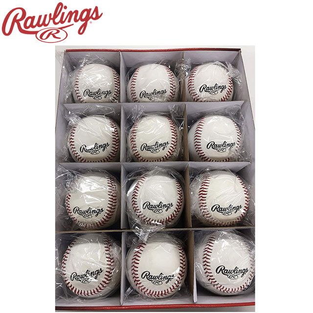 ローリングス Rawlings ボール 硬式用練習球 1ダース 12個入り 用品 用具 大人用 少年用 野球 ベースボール R462PRD
