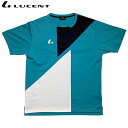ネコポス LUCENT ルーセント シャツ Uni ゲームシャツ 襟なし ターコイズ 半袖 ショートスリーブ トップス ウエア アパレル 服 吸汗速乾 UVカッ...