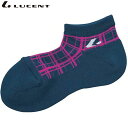 ネコポス LUCENT ルーセント ソックス 靴下 Men's ベリーショート ネイビー インナー 下着 ウエア 25〜28cm 抗菌防臭加工 メンズ テニス ...