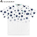 ネコポス ルーセント LUCENT ポロシャツ Uni ゲームシャツ ネイビー ショートスリーブ 半袖 トップス ウエア アパレル 服 UVカット 吸汗速乾 メ...