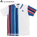 ネコポス ルーセント LUCENT ポロシャツ Uni ゲームシャツ ホワイト ショートスリーブ 半袖 トップス ウエア アパレル 服 UVカット 吸汗速乾 メ...