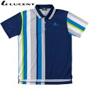 ネコポス ルーセント LUCENT ポロシャツ Uni ゲームシャツ ネイビー ショートスリーブ 半袖 トップス ウエア アパレル 服 UVカット 吸汗速乾 メ...