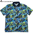 ネコポス ルーセント LUCENT ポロシャツ Uni ゲームシャツ ブルー ショートスリーブ 半袖 トップス ウエア アパレル 服 吸汗速乾 メンズ レディー...