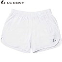 ネコポス ルーセント LUCENT ハーフパンツ Ladies ショートパンツ ホワイト ショーツ 半ズボン ボトムス ウエア アパレル 服 吸汗速乾 レディー...