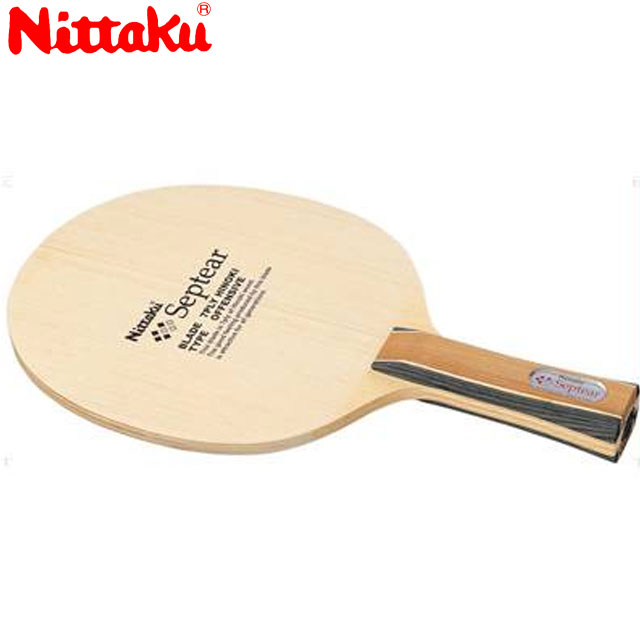 ニッタク Nittaku シェークラケット シェークハンド セプティアー FL 攻撃用 オール木曽桧の7枚合板 用品 用具 卓球 テーブルテニス NE6781
