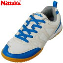 ニッタク Nittaku 卓球シューズ メンズ レディース トライアクト NS4439 ブルー 22.5〜28.0cm 靴 軽量 男女兼用 ユニセックス