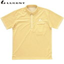 ネコポス ルーセント LUCENT ポロシャツ Uni ゲームシャツ イエロー ショートスリーブ 半袖 トップス ウエア アパレル 服 吸汗速乾 メンズ レディ...