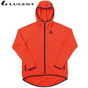 LUCENT ルーセント パーカー Ladies ウォームアップパーカー オレンジ ジップパーカー フーディー トップス ウエア アパレル 服 エアーホールド ...