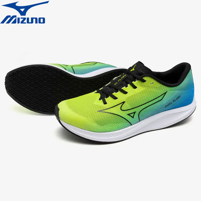 ミズノ MIZUNO シューズ 靴 デュエルフラッシュ レーシング 軽量レーシングモデル トラックレース対応 メンズ 陸上競技 U1GD2360