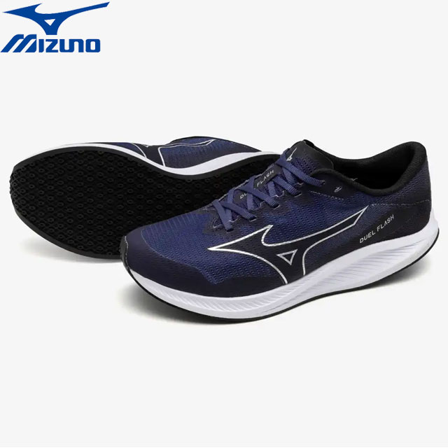 ミズノ MIZUNO シューズ 靴 デュエルフラッシュ ワイド レーシング 軽量レーシングモデル トラックレース対応 メンズ 陸上競技 U1GD2370