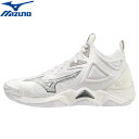 ミズノ MIZUNO シューズ 靴 ウエーブモーメンタム 3 MID スニーカー クッション性 安定性 メンズ レディース ユニセックス バレーボール V1GA...