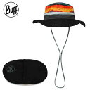 ネコポス バフ ウエアアクセサリー NATIONAL GEOGRAPHIC BOONEY HAT JANSUM BLACK S/M ブラック Buff 469717 帽子 ブーニーハット 顔や首を日差しから守る広いつば 側面ベンチレーション カジュアル ハイキング アウトドア ウォーキング キャンプ スポーツ 送料無料