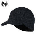 バフ ウエアアクセサリー PACK MERINO FLEECE CAP BLACK ブラック Buff 544117 帽子 被り心地のいいキャップ 非常に柔らかい羊毛 100％天然素材 保温性の高いウール カジュアル ハイキング アウトドア キャンプ スポーツアクセサリー 送料無料