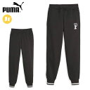 プーマ スポーツウエア キッズ ジュニア SQUAD スウェットパンツ F PUMA 678531 ロングパンツ ジャージ クラシックなカレッジスタイル レトロな雰囲気 マルチスポーツ ジム フィットネス ヨガ ランニング トレーニングウエア