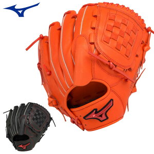 ミズノ ソフトボール用 グラブ ウィルドライブ レッド 投手用 MIZUNO 1AJGS30501 サイズ9 ピッチャー用 ウェブ下部に補強紐を装着 ウェブ下親指指又部の革の破れを軽減 牛革