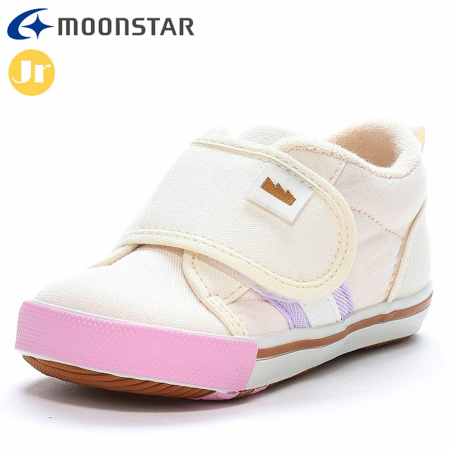 ムーンスター ベビーシューズ CARROT キャロット CR B160J アイボリー MOONSTAR 12110858 子供靴 脱ぎ..