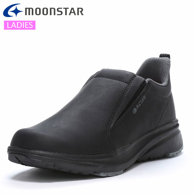 ムーンスター スニーカー レディース SPLT AML110 ブラック MOONSTAR 12323776 カジュアルスニーカー 4..