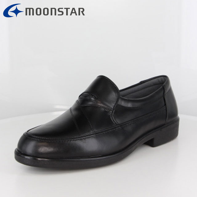 ムーンスター ビジネスシューズ メンズ SP3441A ブラック MOONSTAR 42234431 柔らかく曲がり、ソフトな..