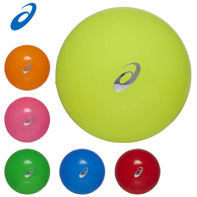 アシックス パークゴルフ ボール PG ハイパワーボールベーシック asics 3283A258 メンズ レディース 直径60mm 約94g 発色の良さで視認性...