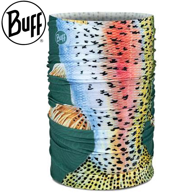 ネコポス Buff バフ ネックカバー ネックウォーマー ネックウエア NECK Coolnet UV RAINBOW MULTI アク..