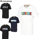 ネコポス コンバース CONVERSE Tシャツ JRプリントTシャツ 半袖 ショートスリーブ トップス ウエア アパレル 服 デザインロゴをカラフル ジュニア...