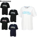 ネコポス コンバース CONVERSE Tシャツ プリントTシャツ 半袖 ショートスリーブ トップス ウエア アパレル 服 ポップなコンバースのデザインロゴをタ...