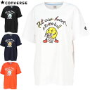 ネコポス コンバース CONVERSE Tシャツ プリントTシャツ 半袖 ショートスリーブ トップス ウエア アパレル 服 ボールを積む様子をコミカルに表現した...